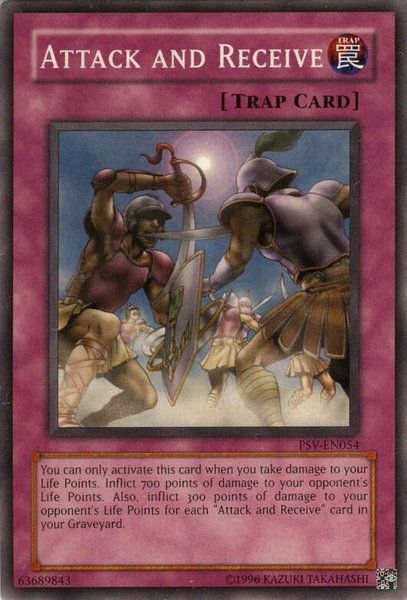Attack and Receive - Pharaoh's Servant (Worldwide English) YuGiOh trading card