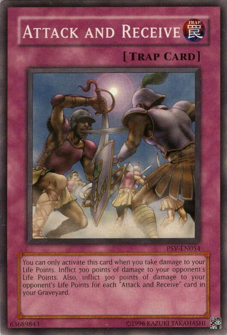 Attack and Receive - Pharaoh's Servant (Worldwide English) YuGiOh trading card