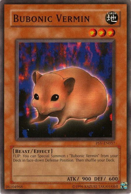 Bubonic Vermin - Pharaoh's Servant (Worldwide English) YuGiOh trading card