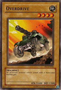 Overdrive - Pharaoh's Servant (Worldwide English) (PSV-EN) #PSV-EN060 - Common / Short Print YuGiOh Trading Card