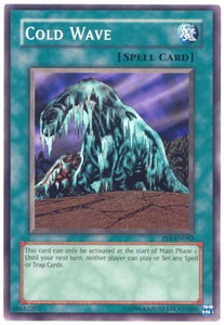 Cold Wave - Pharaoh's Servant (Worldwide English) (PSV-EN) #PSV-EN062 - Common / Short Print YuGiOh Trading Card