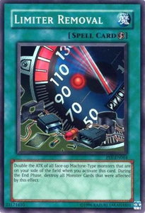 Limiter Removal - Pharaoh's Servant (Worldwide English) (PSV-EN) #PSV-EN064 - Super Rare YuGiOh Trading Card