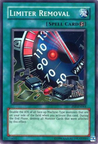 Limiter Removal - Pharaoh's Servant (Worldwide English) YuGiOh trading card