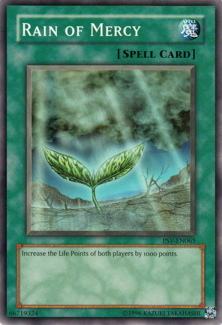 Rain of Mercy - Pharaoh's Servant (Worldwide English) YuGiOh trading card