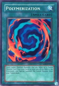 Polymerization - Legend of Blue Eyes White Dragon (Worldwide English) (LOB-EN) #LOB-EN059 - Super Rare YuGiOh Trading Card