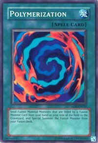 Polymerization - Legend of Blue Eyes White Dragon (Worldwide English) (LOB-EN) #LOB-EN059 - Super Rare YuGiOh Trading Card