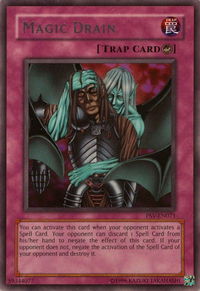 Magic Drain - Pharaoh's Servant (Worldwide English) (PSV-EN) #PSV-EN071 - Rare YuGiOh Trading Card