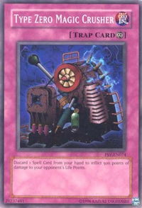 Type Zero Magic Crusher - Pharaoh's Servant (Worldwide English) (PSV-EN) #PSV-EN074 - Common / Short Print YuGiOh Trading Card