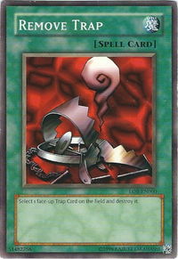 Remove Trap - Legend of Blue Eyes White Dragon (Worldwide English) (LOB-EN) #LOB-EN060 - Common / Short Print YuGiOh Trading Card