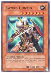 Sword Hunter - Pharaoh's Servant (Worldwide English) (PSV-EN) #PSV-EN077 - Common / Short Print YuGiOh Trading Card