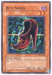 Bite Shoes - Pharaoh's Servant (Worldwide English) (PSV-EN) #PSV-EN080 - Common / Short Print YuGiOh Trading Card