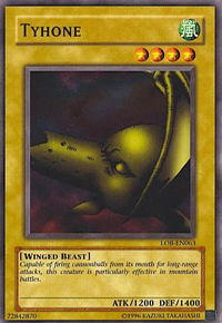 Tyhone - Legend of Blue Eyes White Dragon (Worldwide English) (LOB-EN) #LOB-EN063 - Common / Short Print YuGiOh Trading Card