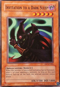 Invitation to a Dark Sleep - Pharaoh's Servant (Worldwide English) (PSV-EN) #PSV-EN082 - Common / Short Print YuGiOh Trading Card