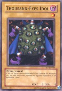 Thousand-Eyes Idol - Pharaoh's Servant (Worldwide English) (PSV-EN) #PSV-EN083 - Common / Short Print YuGiOh Trading Card