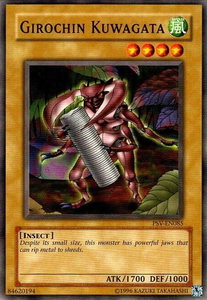 Girochin Kuwagata - Pharaoh's Servant (Worldwide English) (PSV-EN) #PSV-EN085 - Common / Short Print YuGiOh Trading Card