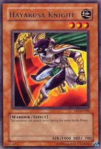 Hayabusa Knight - Pharaoh's Servant (Worldwide English) (PSV-EN) #PSV-EN086 - Rare YuGiOh Trading Card