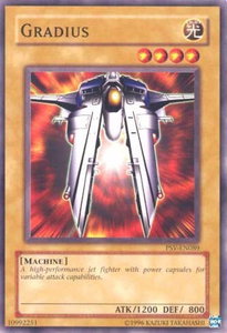 Gradius - Pharaoh's Servant (Worldwide English) (PSV-EN) #PSV-EN089 - Common / Short Print YuGiOh Trading Card