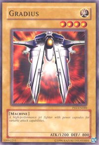 Gradius - Pharaoh's Servant (Worldwide English) (PSV-EN) #PSV-EN089 - Common / Short Print YuGiOh Trading Card