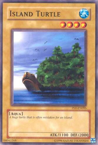 Island Turtle - Pharaoh's Servant (Worldwide English) YuGiOh trading card