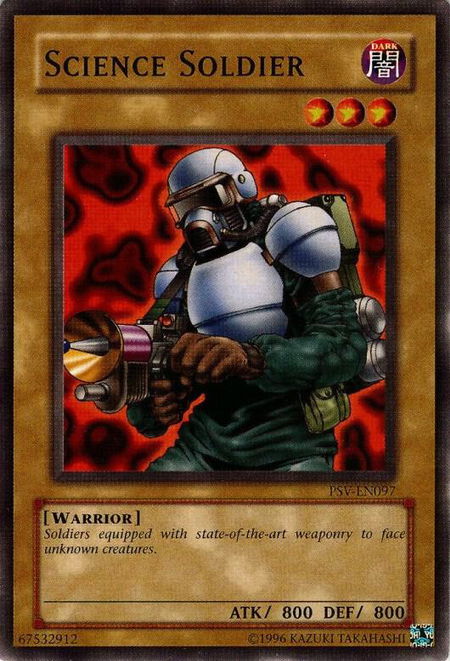 Science Soldier - Pharaoh's Servant (Worldwide English) YuGiOh trading card