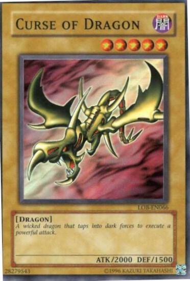 Curse of Dragon - Legend of Blue Eyes White Dragon (Worldwide English) YuGiOh trading card