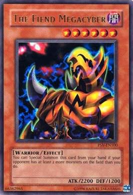 The Fiend Megacyber - Pharaoh's Servant (Worldwide English) YuGiOh trading card