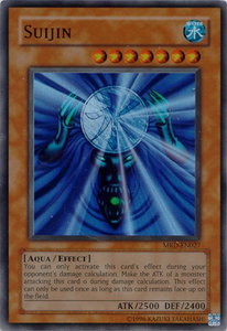 Suijin - Metal Raiders (Worldwide English) (MRD-EN) #MRD-EN027 - Super Rare YuGiOh Trading Card