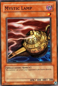 Mystic Lamp - Metal Raiders (Worldwide English) (MRD-EN) #MRD-EN028 - Common / Short Print YuGiOh Trading Card