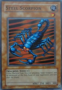 Steel Scorpion - Metal Raiders (Worldwide English) (MRD-EN) #MRD-EN029 - Common / Short Print YuGiOh Trading Card