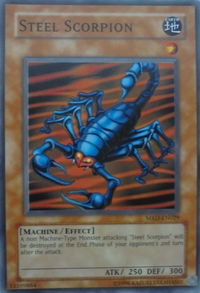 Steel Scorpion - Metal Raiders (Worldwide English) (MRD-EN) #MRD-EN029 - Common / Short Print YuGiOh Trading Card