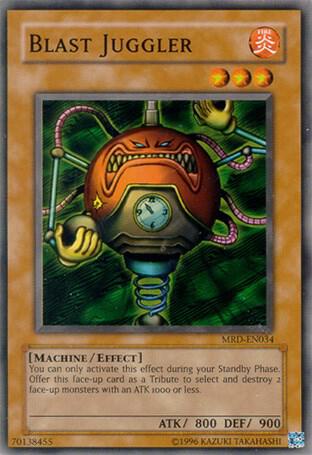 Blast Juggler trading card from Metal Raiders (Worldwide English) Blast Juggler - Metal Raiders (Worldwide English) YuGiOh trading card