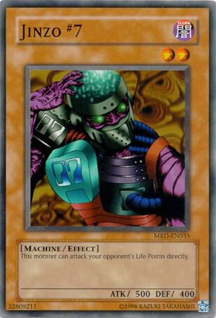Jinzo #7 - Metal Raiders (Worldwide English) YuGiOh trading card