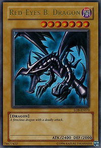 Red-Eyes B. Dragon - Legend of Blue Eyes White Dragon (Worldwide English) (LOB-EN) #LOB-EN070 - Ultra Rare YuGiOh Trading Card