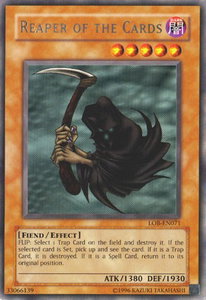 Reaper of the Cards - Legend of Blue Eyes White Dragon (Worldwide English) (LOB-EN) #LOB-EN071 - Rare YuGiOh Trading Card