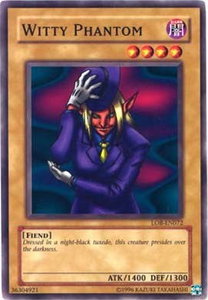 Witty Phantom - Legend of Blue Eyes White Dragon (Worldwide English) (LOB-EN) #LOB-EN072 - Common / Short Print YuGiOh Trading Card