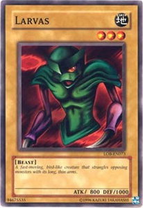 Larvas - Legend of Blue Eyes White Dragon (Worldwide English) (LOB-EN) #LOB-EN073 - Common / Short Print YuGiOh Trading Card