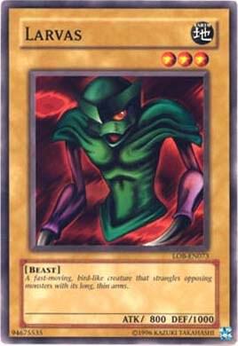 Larvas - Legend of Blue Eyes White Dragon (Worldwide English) YuGiOh trading card