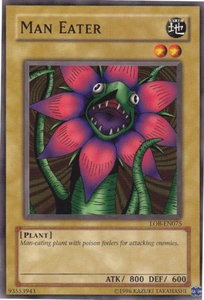 Man Eater - Legend of Blue Eyes White Dragon (Worldwide English) (LOB-EN) #LOB-EN075 - Common / Short Print YuGiOh Trading Card