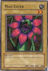 Man Eater - Legend of Blue Eyes White Dragon (Worldwide English) (LOB-EN) #LOB-EN075 - Common / Short Print YuGiOh Trading Card