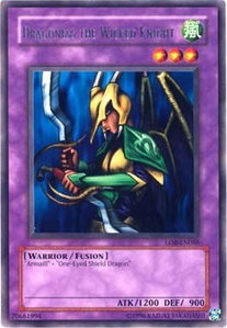 Dragoness the Wicked Knight - Legend of Blue Eyes White Dragon (Worldwide English) (LOB-EN) #LOB-EN086 - Rare YuGiOh Trading Card