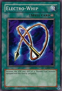 Electro-Whip - Legend of Blue Eyes White Dragon (Worldwide English) (LOB-EN) #LOB-EN093 - Common / Short Print YuGiOh Trading Card