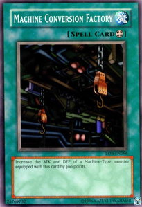 Machine Conversion Factory - Legend of Blue Eyes White Dragon (Worldwide English) (LOB-EN) #LOB-EN096 - Common / Short Print YuGiOh Trading Card