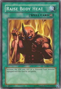 Raise Body Heat - Legend of Blue Eyes White Dragon (Worldwide English) (LOB-EN) #LOB-EN097 - Common / Short Print YuGiOh Trading Card