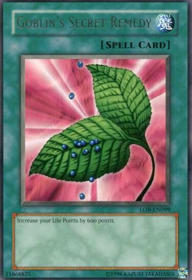 Goblin's Secret Remedy - Legend of Blue Eyes White Dragon (Worldwide English) YuGiOh trading card