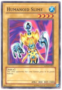 Humanoid Slime - Labyrinth of Nightmare (Worldwide English) (LON-EN) #LON-EN003 - Common / Short Print YuGiOh Trading Card