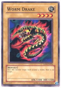 Worm Drake - Labyrinth of Nightmare (Worldwide English) (LON-EN) #LON-EN004 - Common / Short Print YuGiOh Trading Card