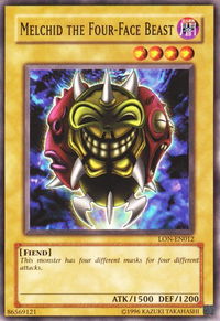 Melchid the Four-Face Beast - Labyrinth of Nightmare (Worldwide English) (LON-EN) #LON-EN012 - Common / Short Print YuGiOh Trading Card