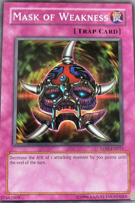 Mask of Weakness - Labyrinth of Nightmare (Worldwide English) YuGiOh trading card