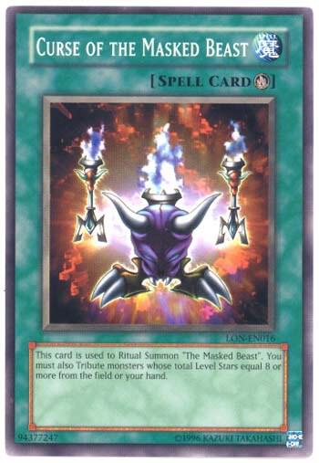 Curse of the Masked Beast - Labyrinth of Nightmare (Worldwide English) YuGiOh trading card