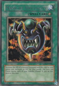 Mask of Brutality - Labyrinth of Nightmare (Worldwide English) (LON-EN) #LON-EN020 - Rare YuGiOh Trading Card